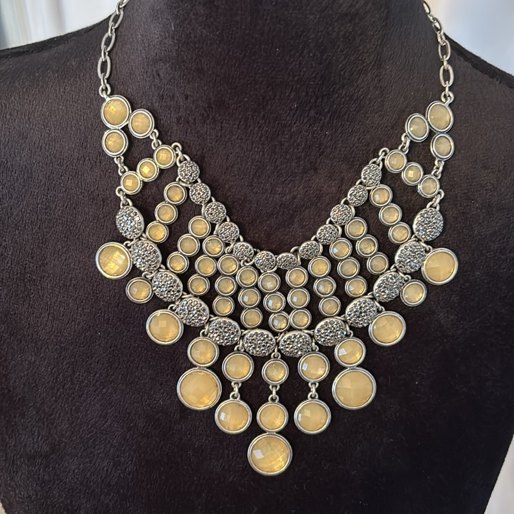 Beautiful Lucky Brand Bib Necklace